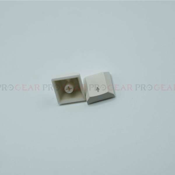 Double Shot PBT Keycaps (Cherry Profile, Shine-through, Pink-White) - Image 4