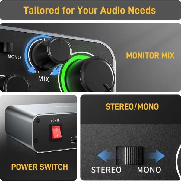 Maono PS22 Audio Interface - Image 5
