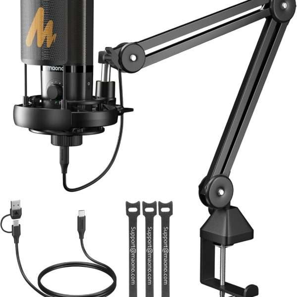 Maono PM450S USB Condenser Microphone For Studio Recording & Podcasting - Image 10