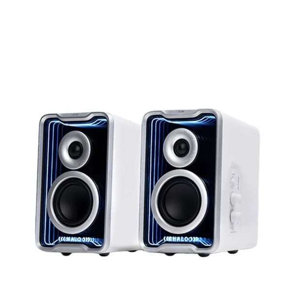 Edifier Halo 2.0SE Speakers with Bluetooth (White)