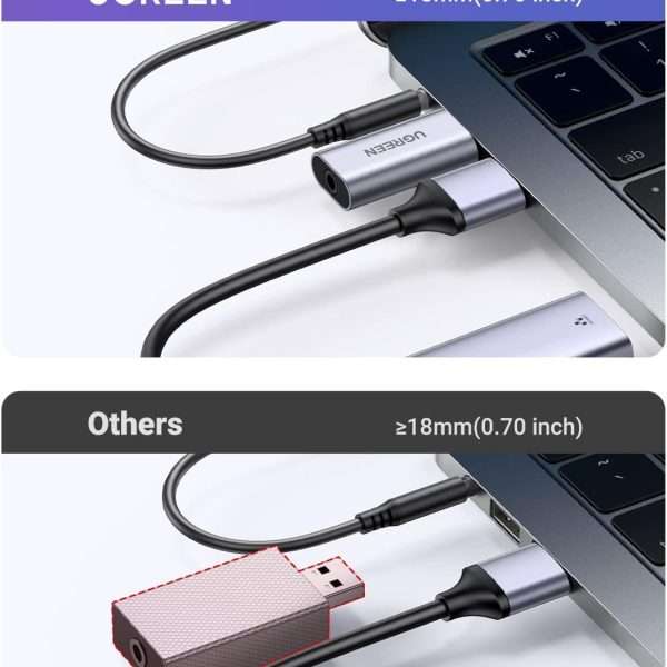UGreen USB 2.0 External Stereo Sound Adapter (80864) - Image 7