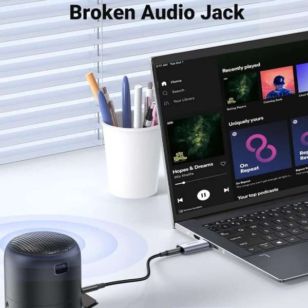 UGreen USB 2.0 External Stereo Sound Adapter (80864) - Image 3
