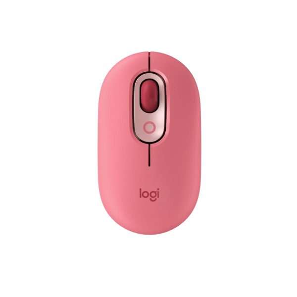 Logitech Pop Mouse Wireless + Bluetooth Mouse (Heartbreaker)