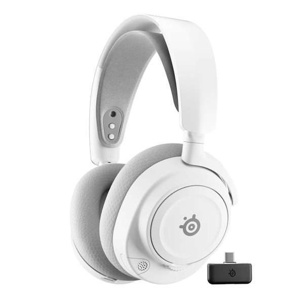 SteelSeries ARCTIS NOVA 7 Gen 2 Wireless + Bluetooth Gaming Headset (White)