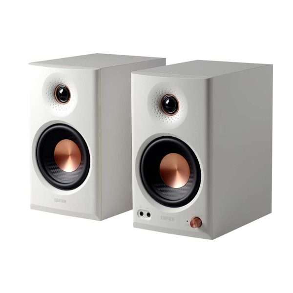 Edifier MR4BT Bluetooth Powered Studio Monitor Speakers (White)