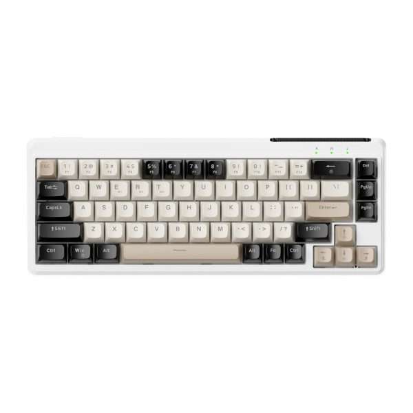Freewolf M68 Wireless + Bleutooth Membrane Gaming Keyboard (Cheese)